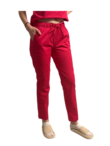 Zestaw medyczny - Scrubs, bluza + spodnie, kolor amarant