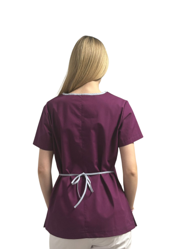 Bluza medyczna z lamówką