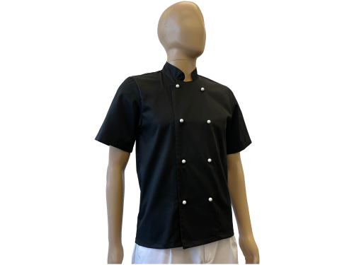 bluza kucharska czarna - białe guziki.png